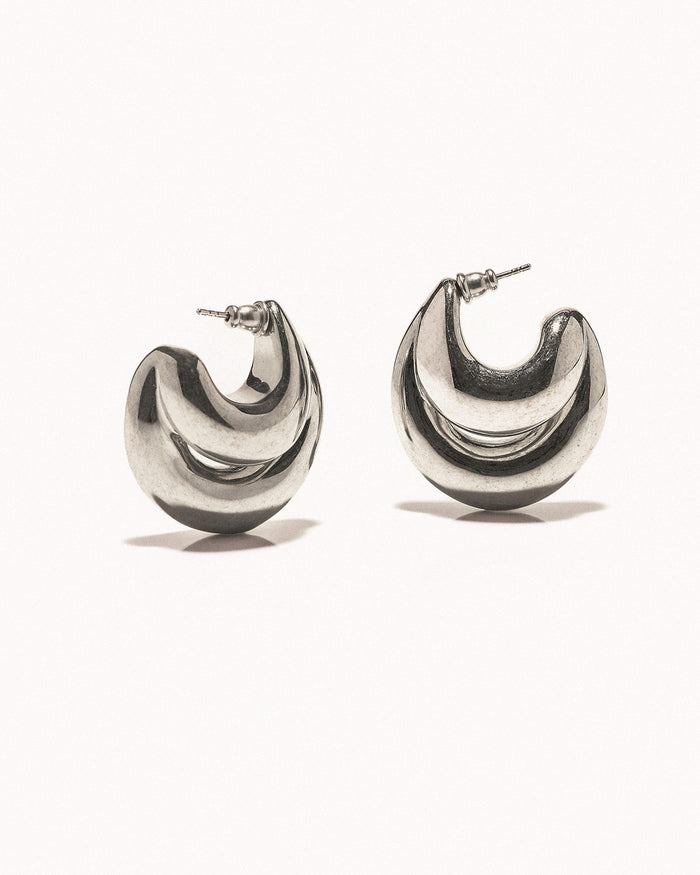 Double Blow Up Earrings
