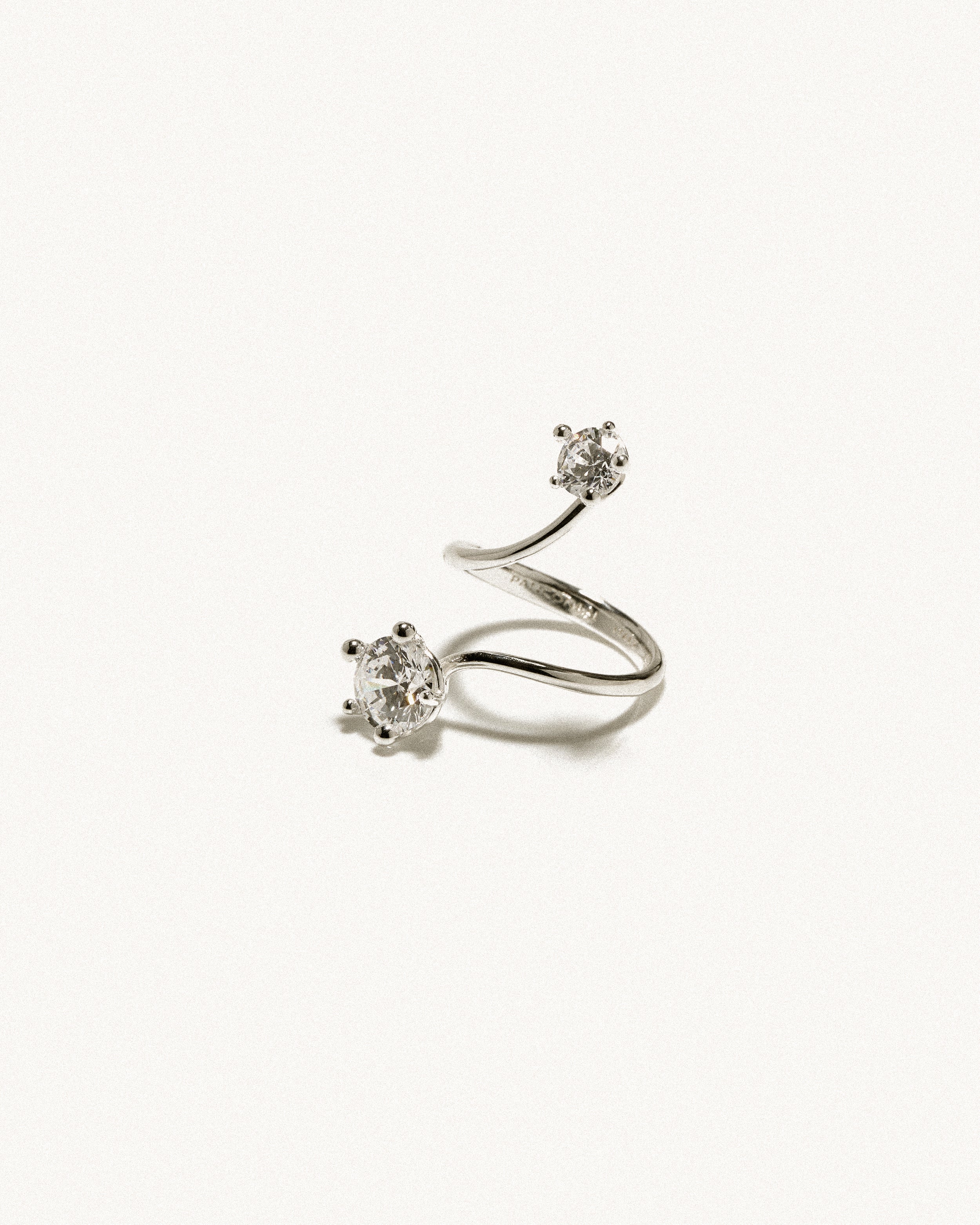 指輪・リング PANCONESI FW25 \"SOLAR CRYSTAL\" RING (CAO FG009 S SILVER) Panconesi - Solar Crystal Ring