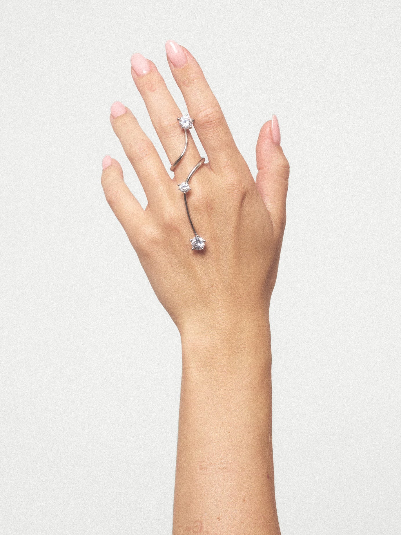 指輪・リング PANCONESI FW25 \"SOLAR CRYSTAL\" RING (CAO FG009 S SILVER) Panconesi - Solar Crystal Ring | Panconesi Jewelry