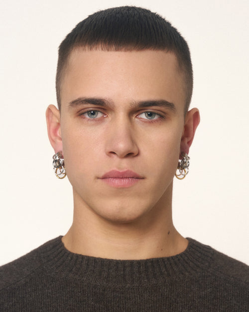 Pierced Hoops