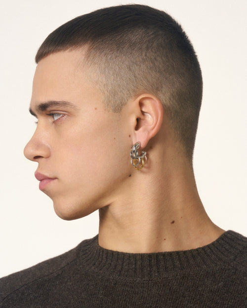 Pierced Hoops