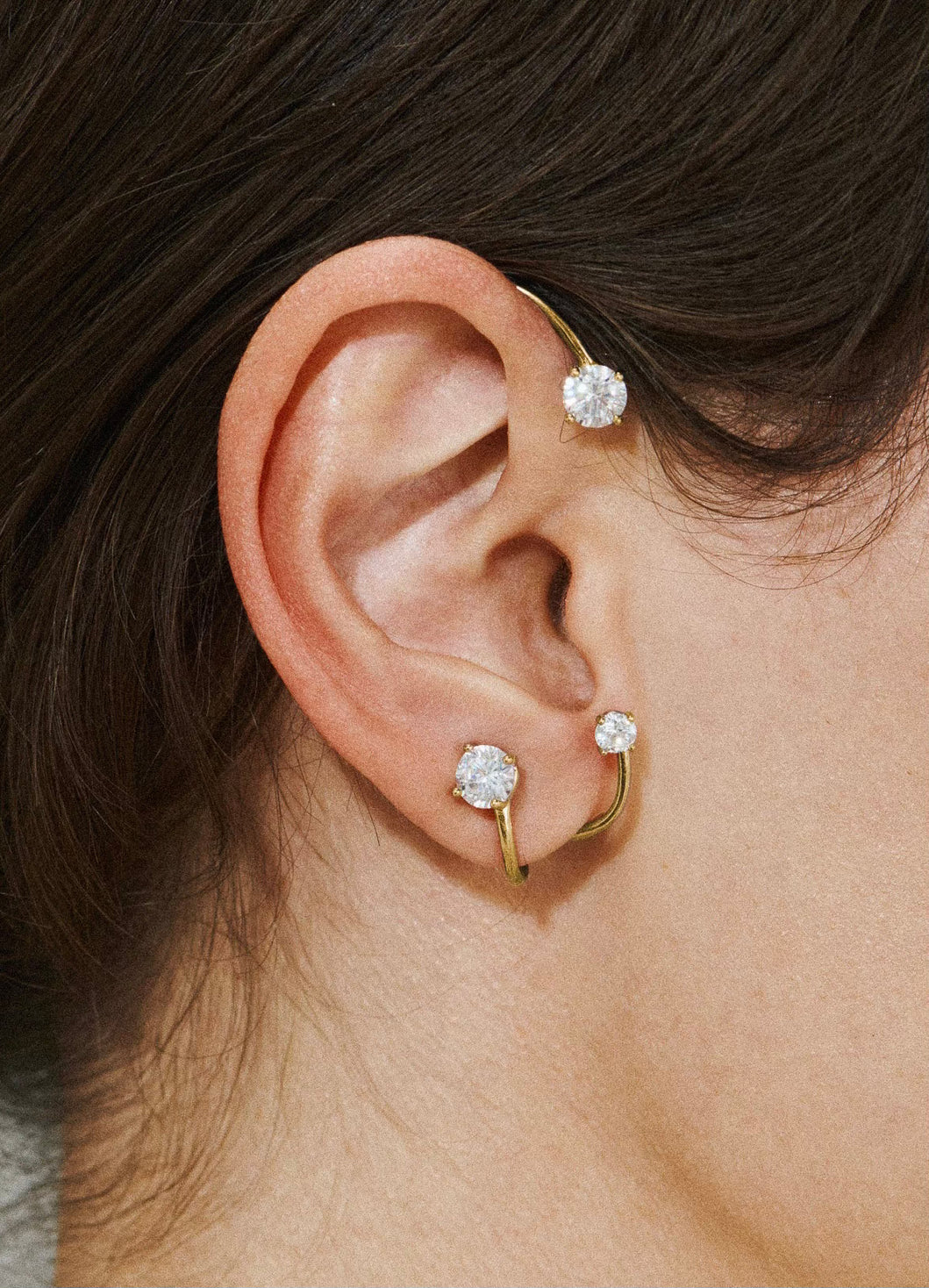 Pointed online ear cuff