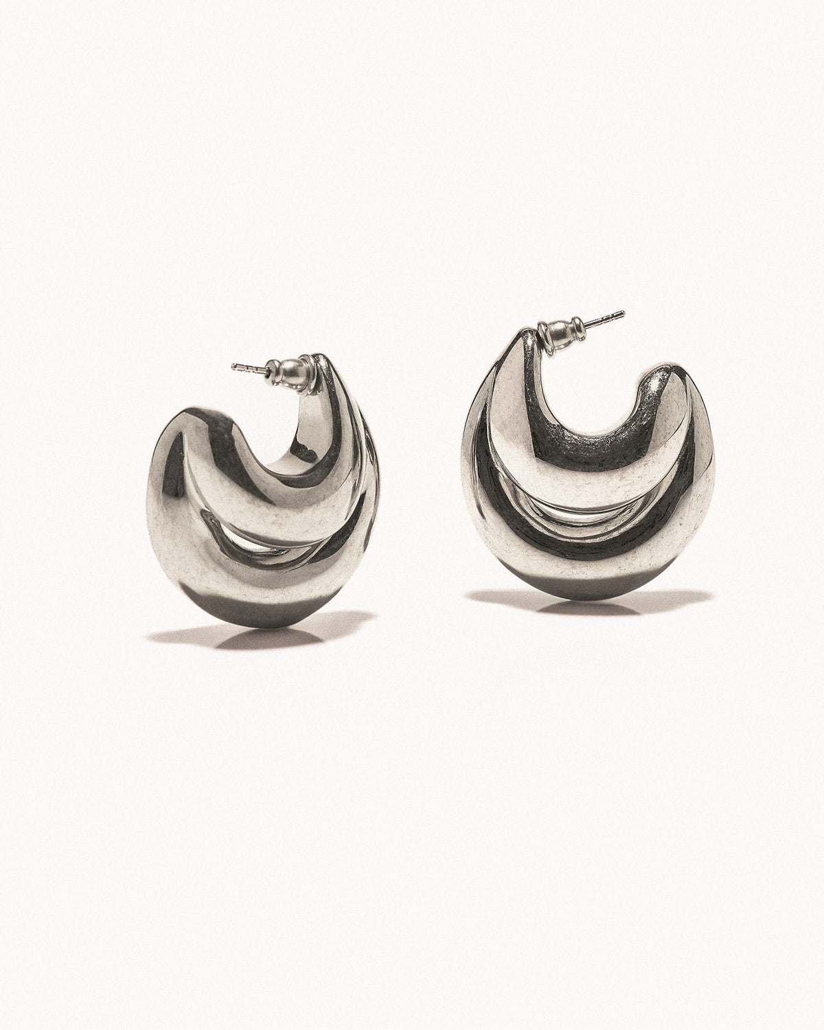 Double Blow Up Earrings