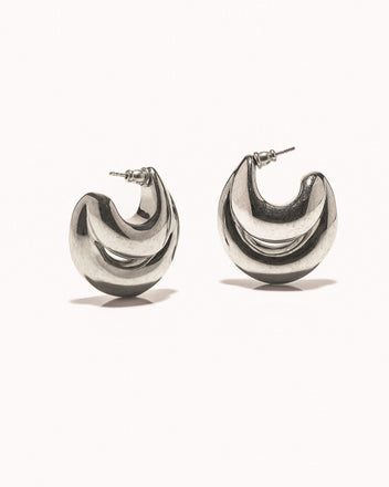 Double Blow Up Earrings