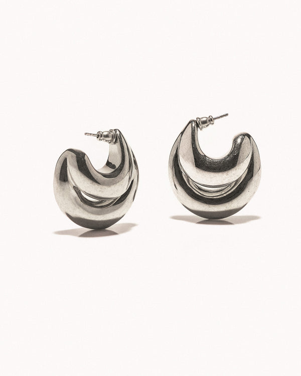 Double Blow Up Earrings
