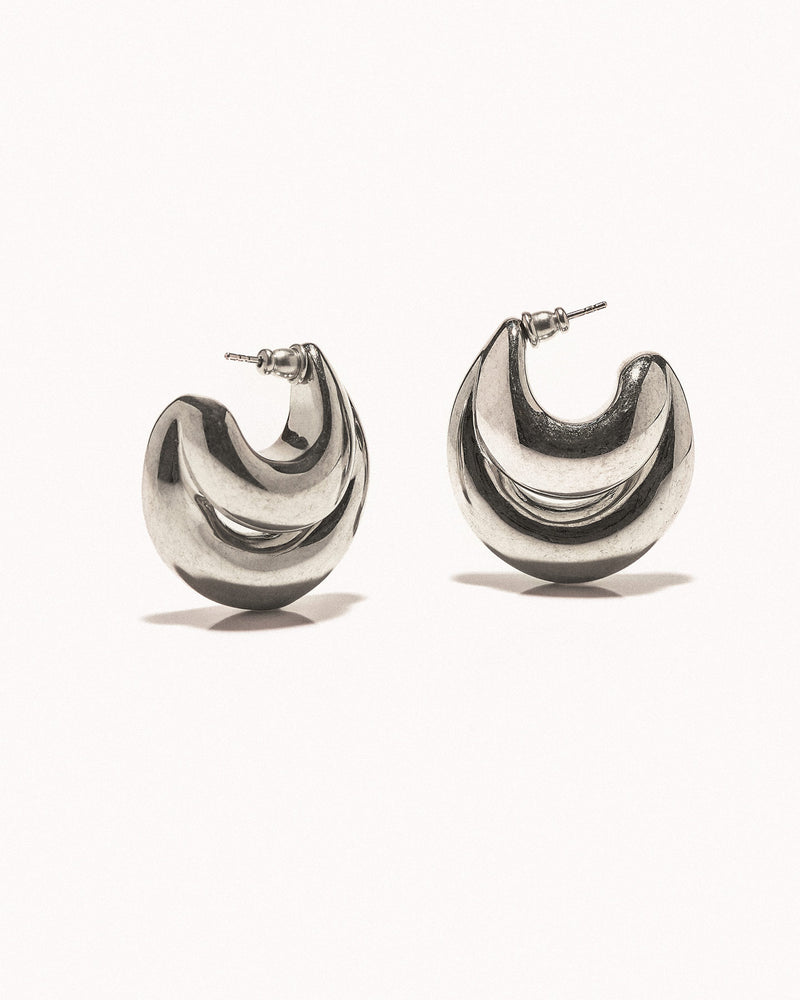 Double Blow Up Earrings