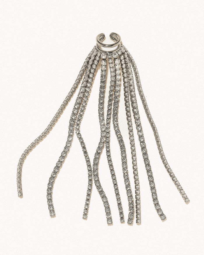 Diamanti Cascade Single Ear Cuff