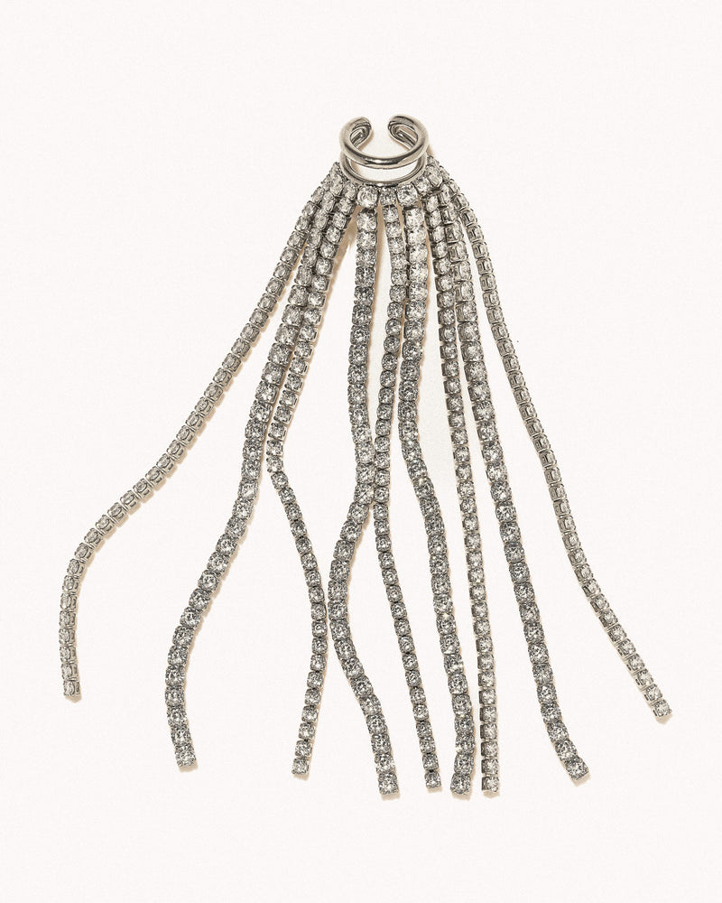 Diamanti Cascade Single Ear Cuff