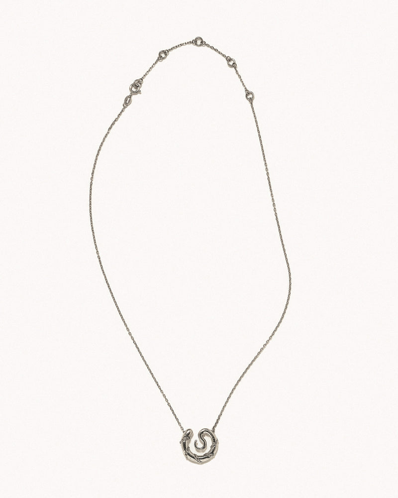 Serpent Medallion Necklace