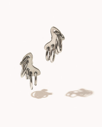 Pierced Armor Earrings