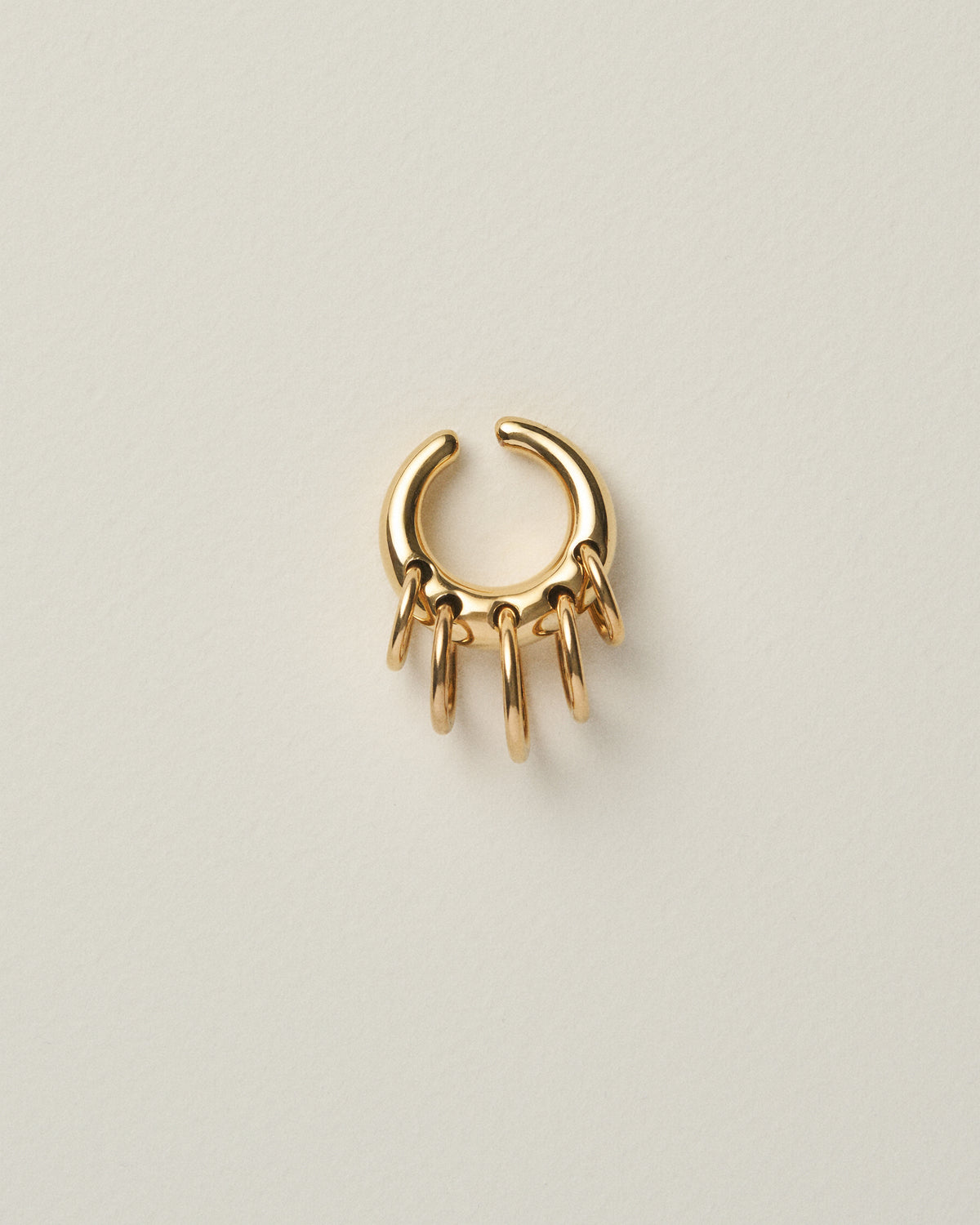 Pierced Circle Cuff