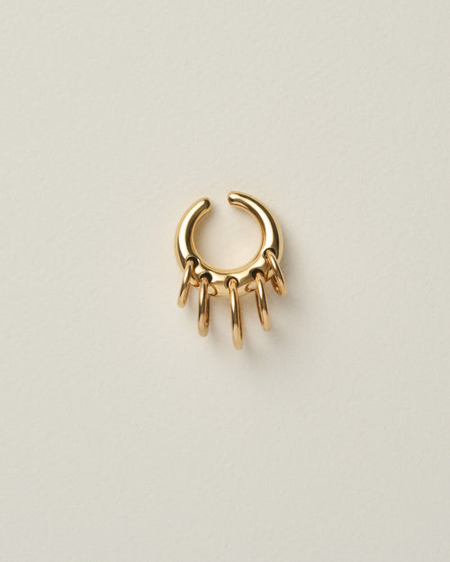 Pierced Circle Cuff