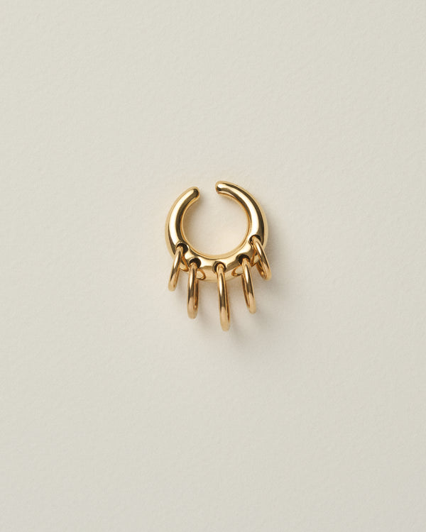Pierced Circle Cuff