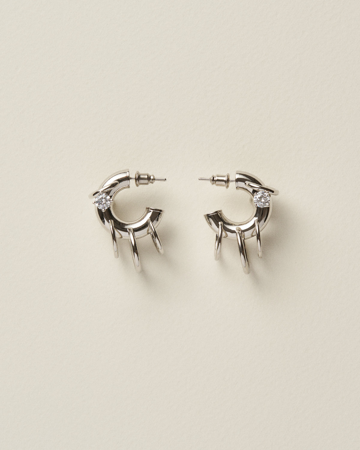 Pierced Hoops