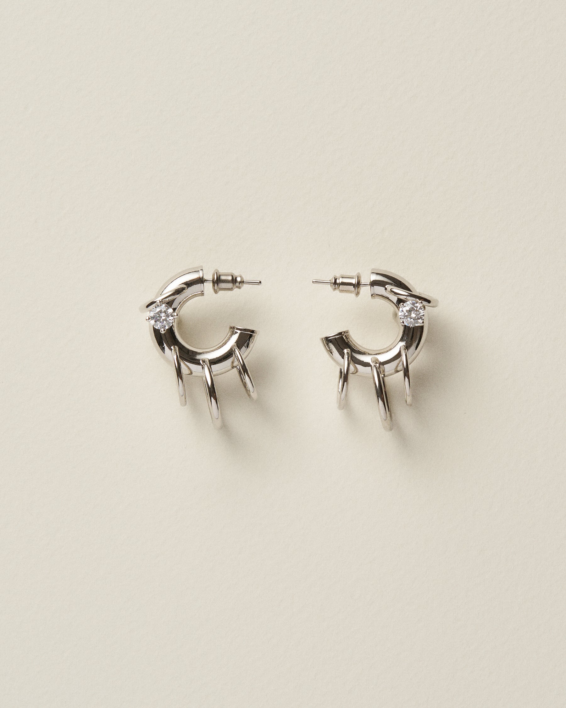 Pierced Hoops