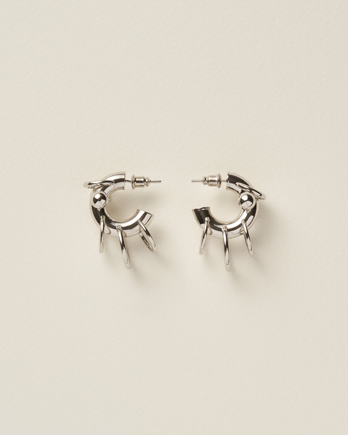 Pierced Hoops