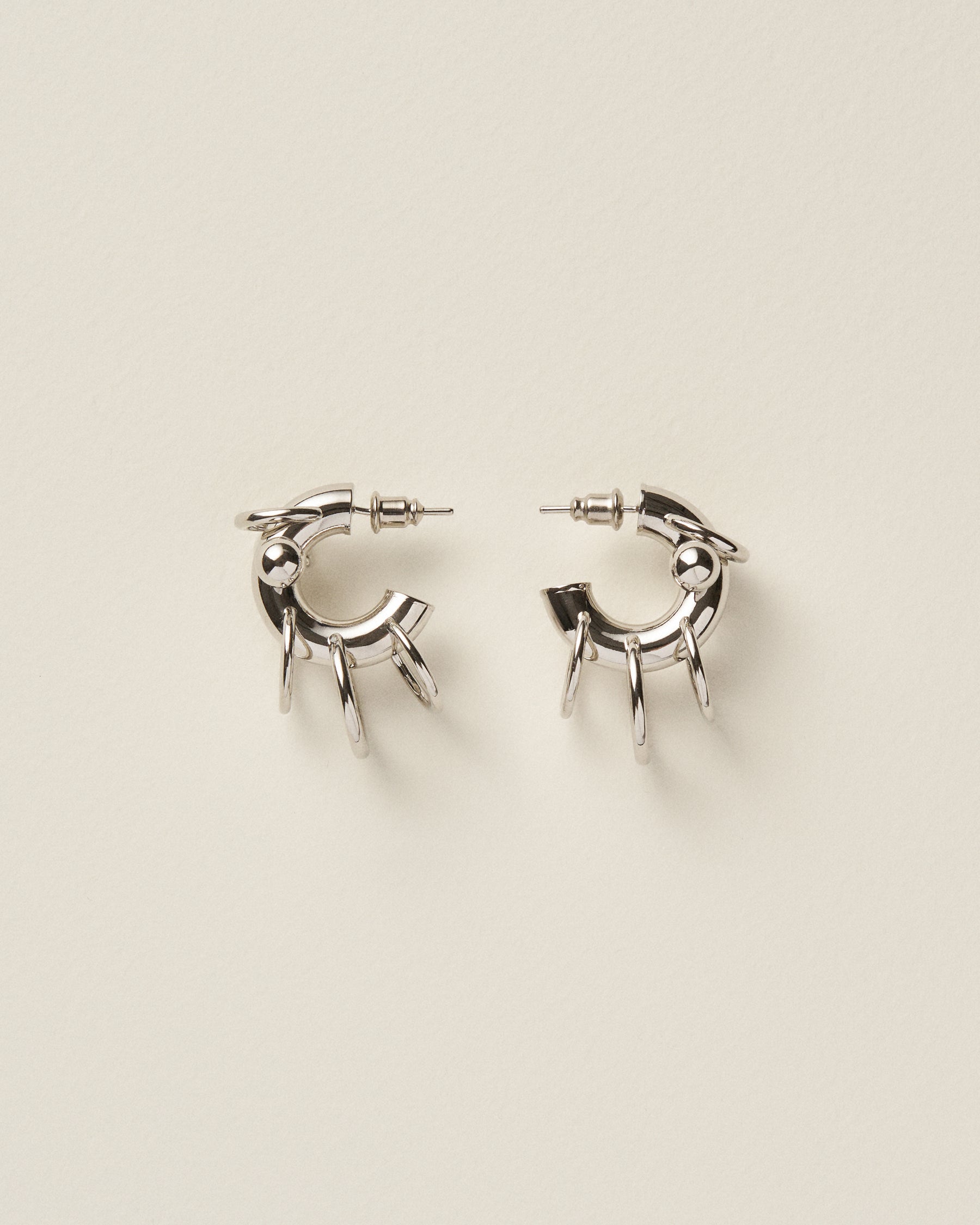 Pierced Hoops