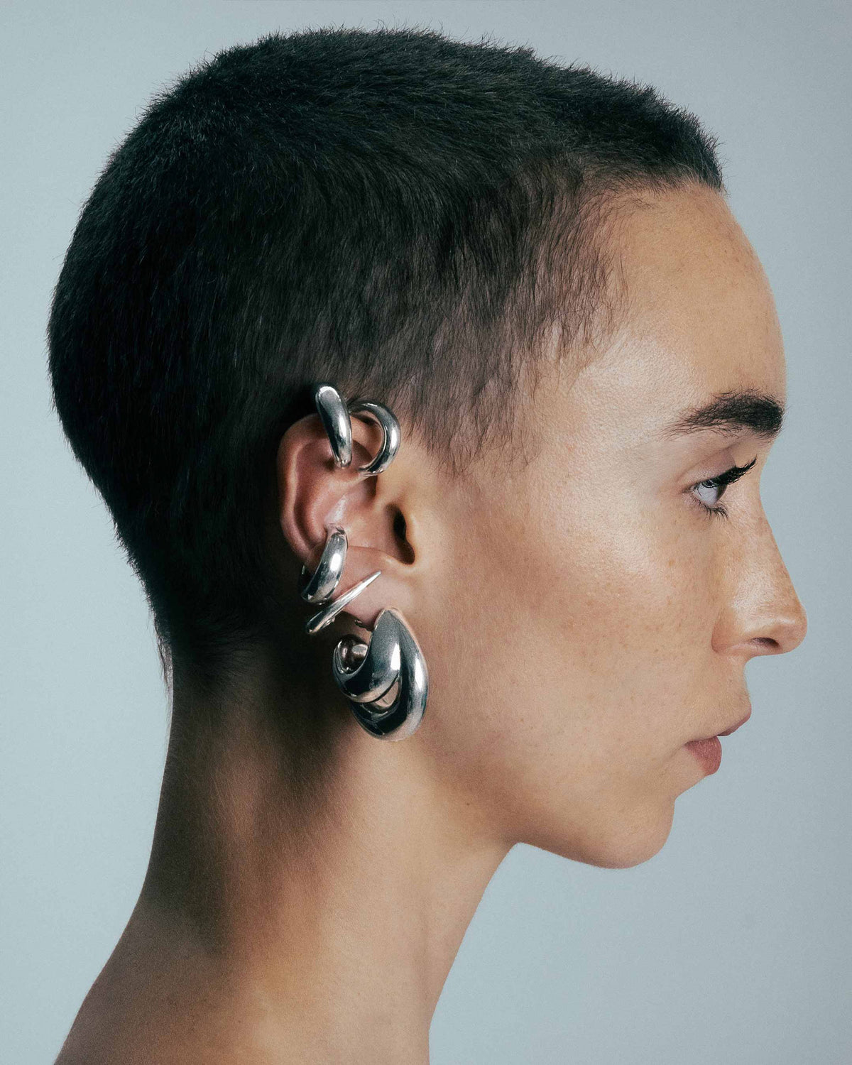 Double Blow Up Earrings