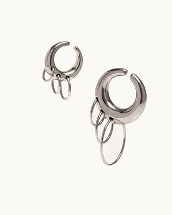 Pierced Circle Cuffs