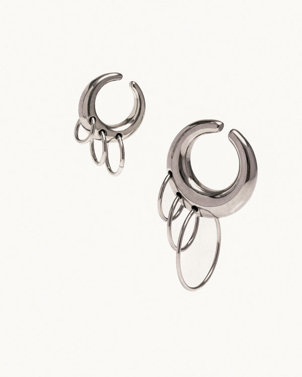 Pierced Circle Cuffs