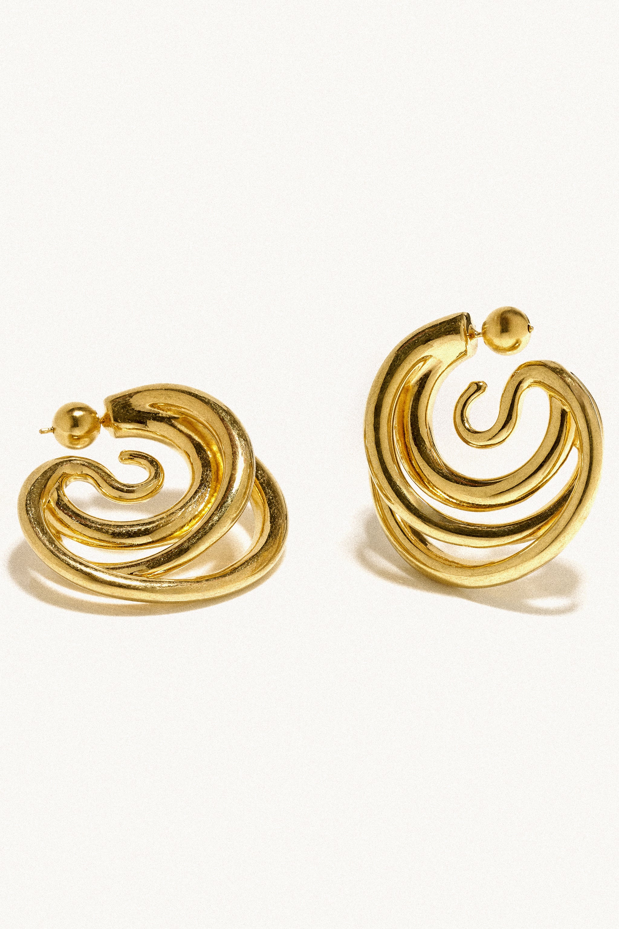 Triptych Earrings Medium