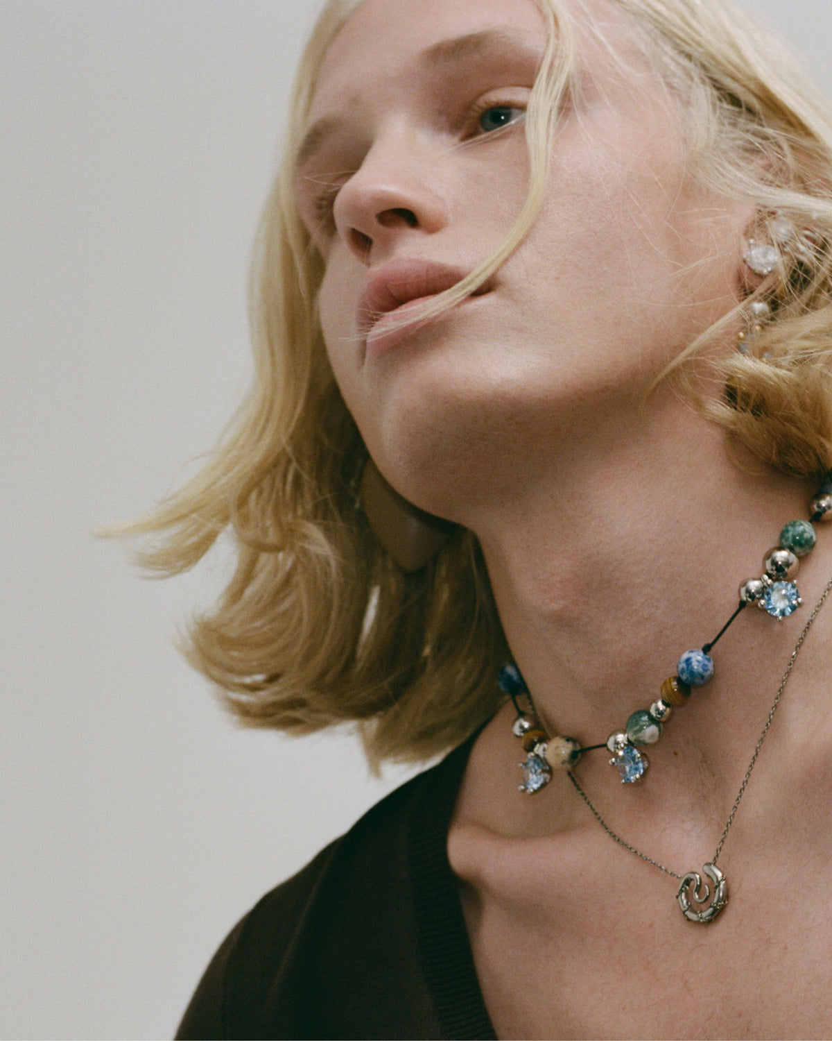 Pierced Armor Earrings