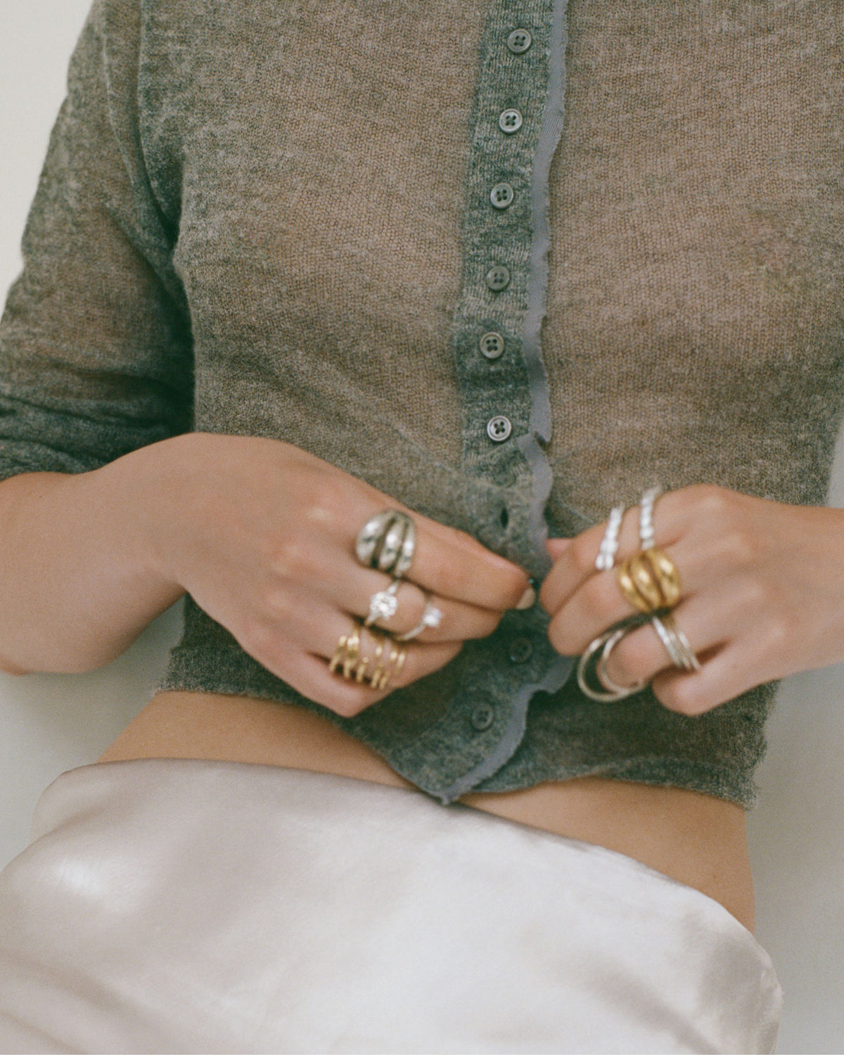 Pierced Hoops