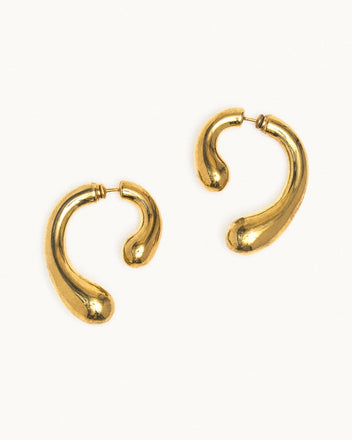 P Earrings Small