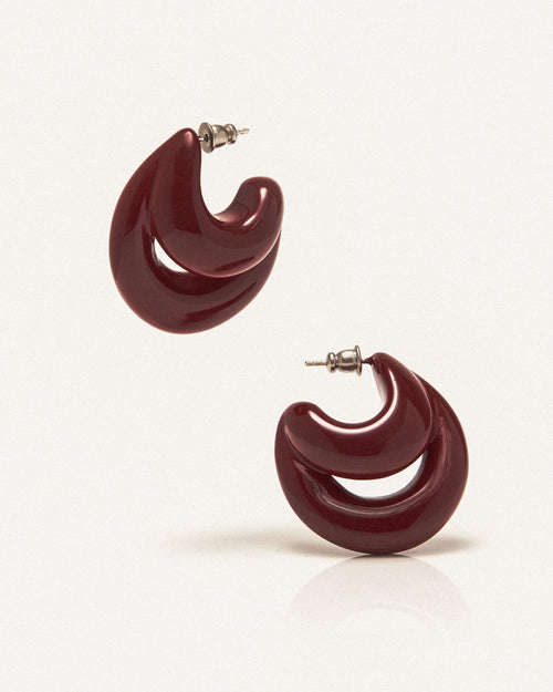 Double Blow Up Earrings