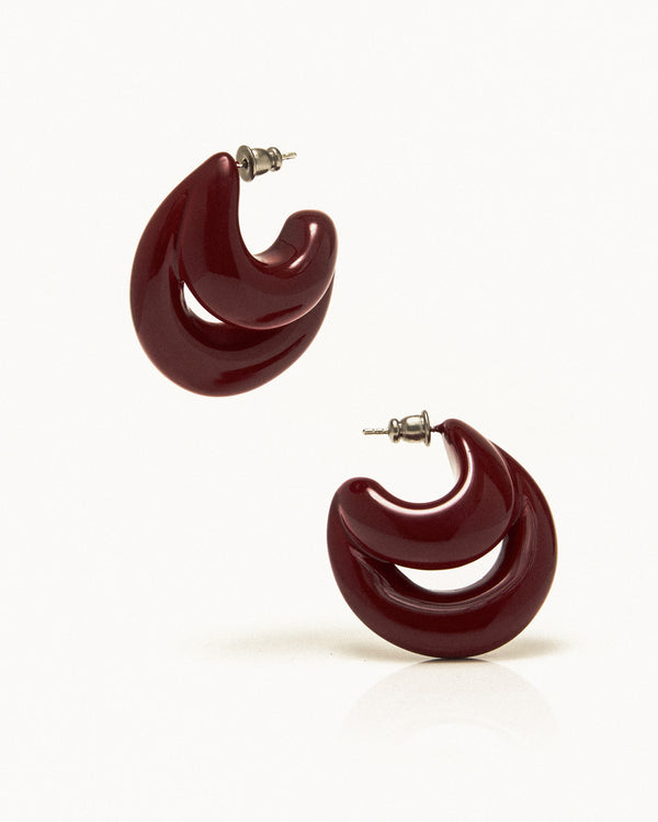 Double Blow Up Earrings