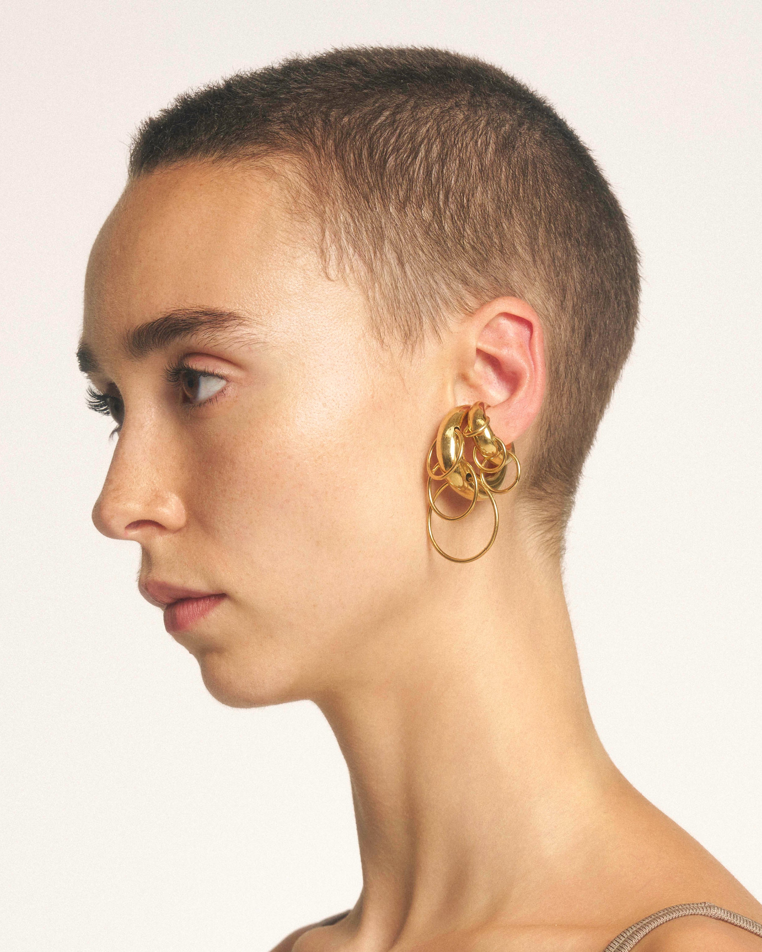 Pierced Circle Cuffs