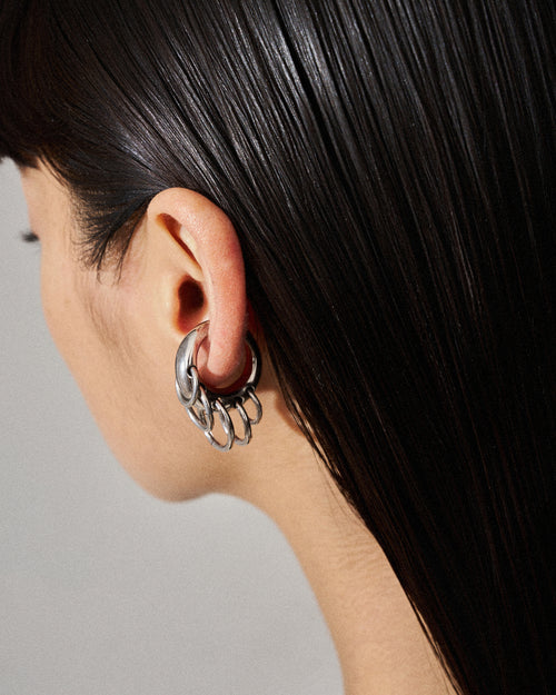 Pierced Circle Cuff