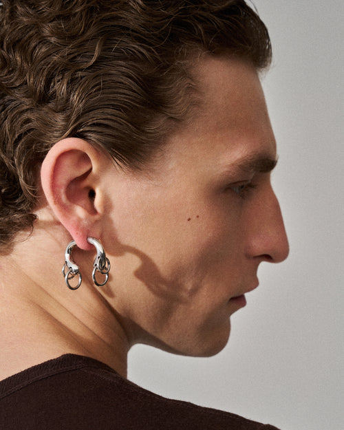 Pierced Helix Earrings