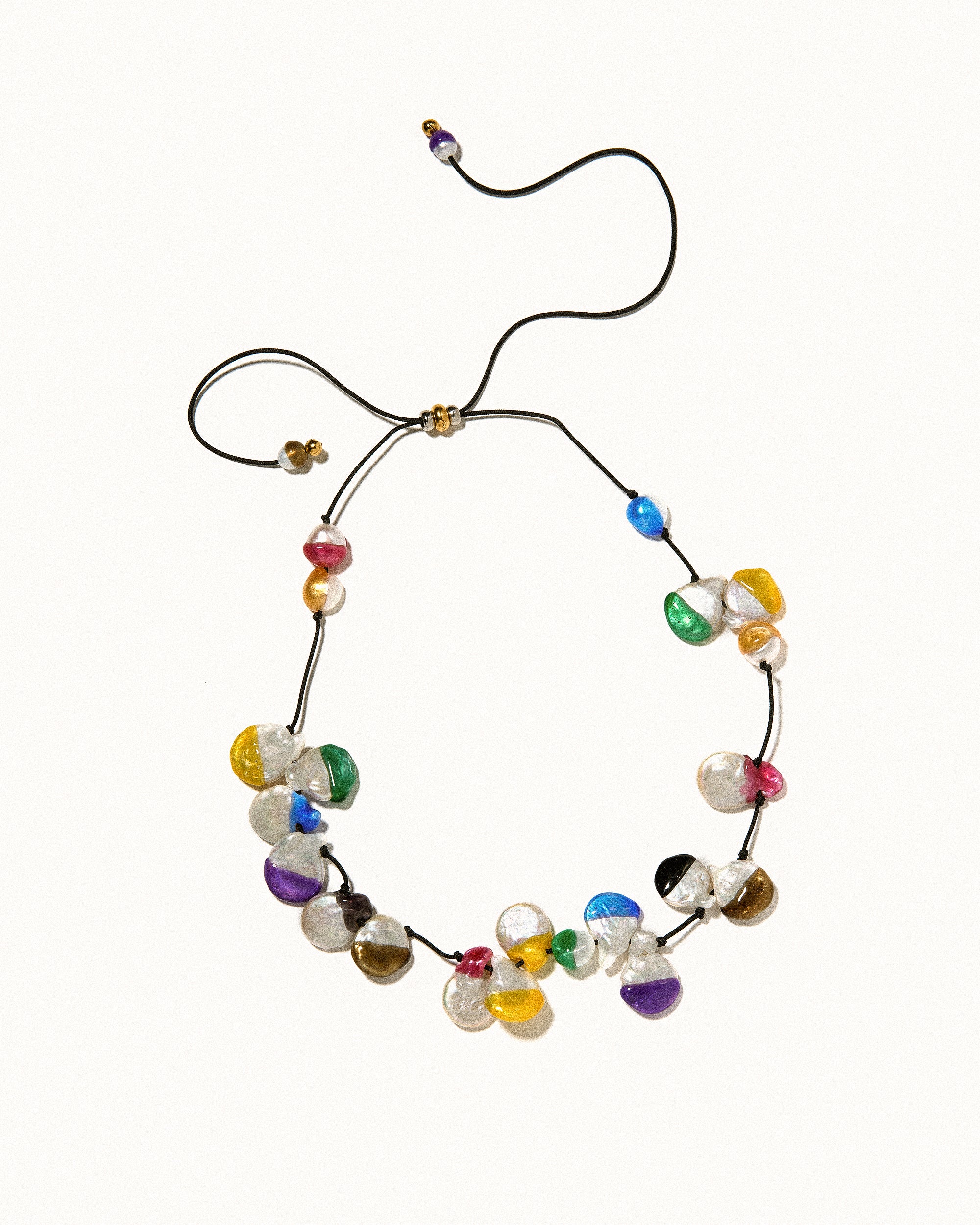 Vacanza Pearl Necklace Multicolor