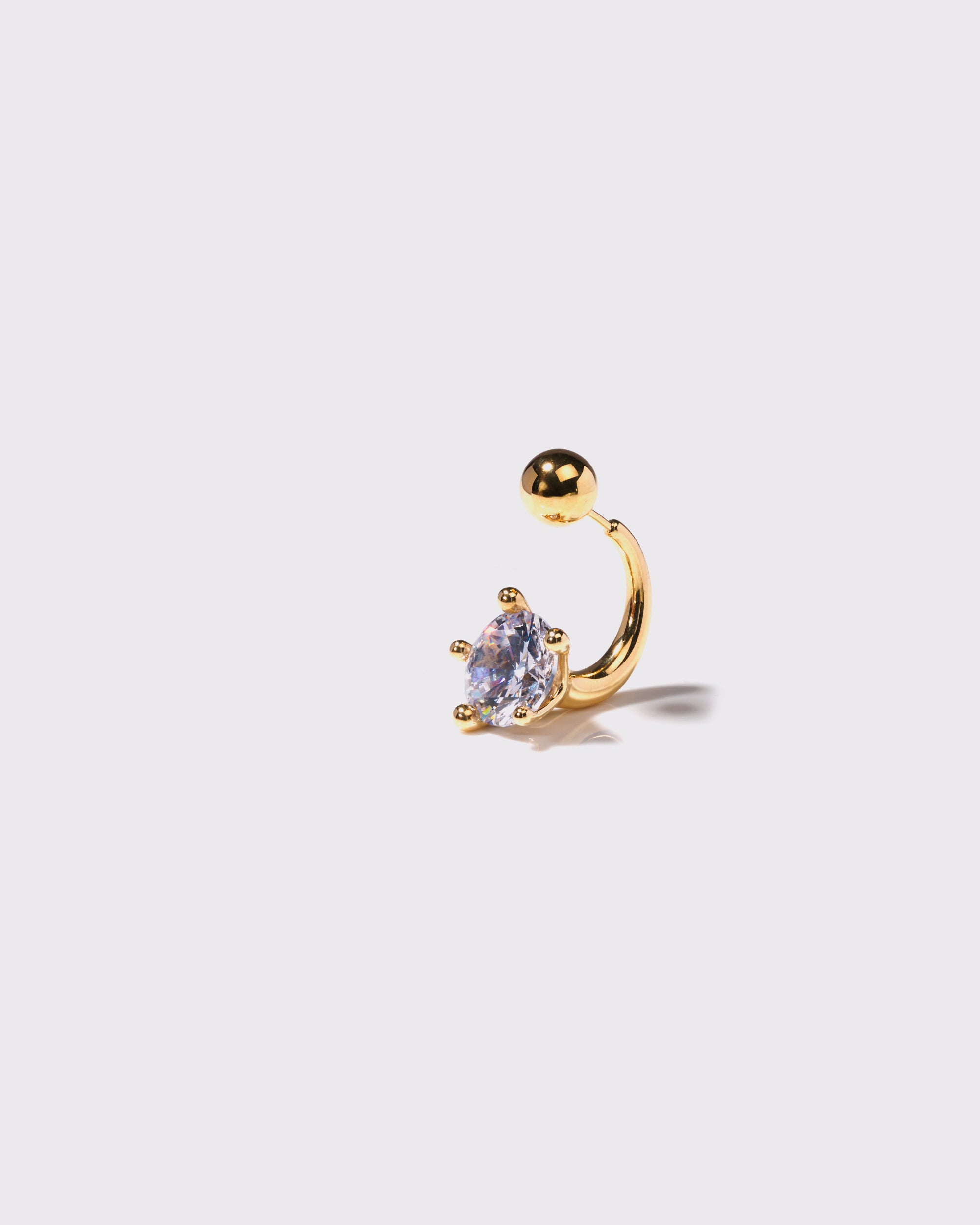 Diamanti Medium Piercing Gold