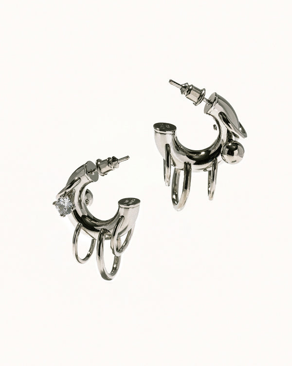 Pierced Hoops