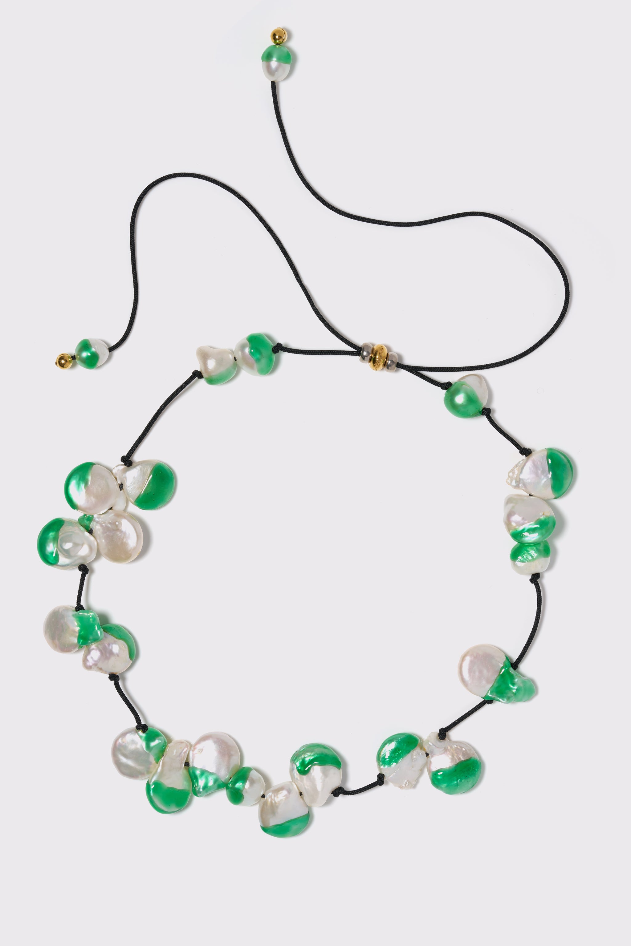 Vacanza Pearl Necklace Green