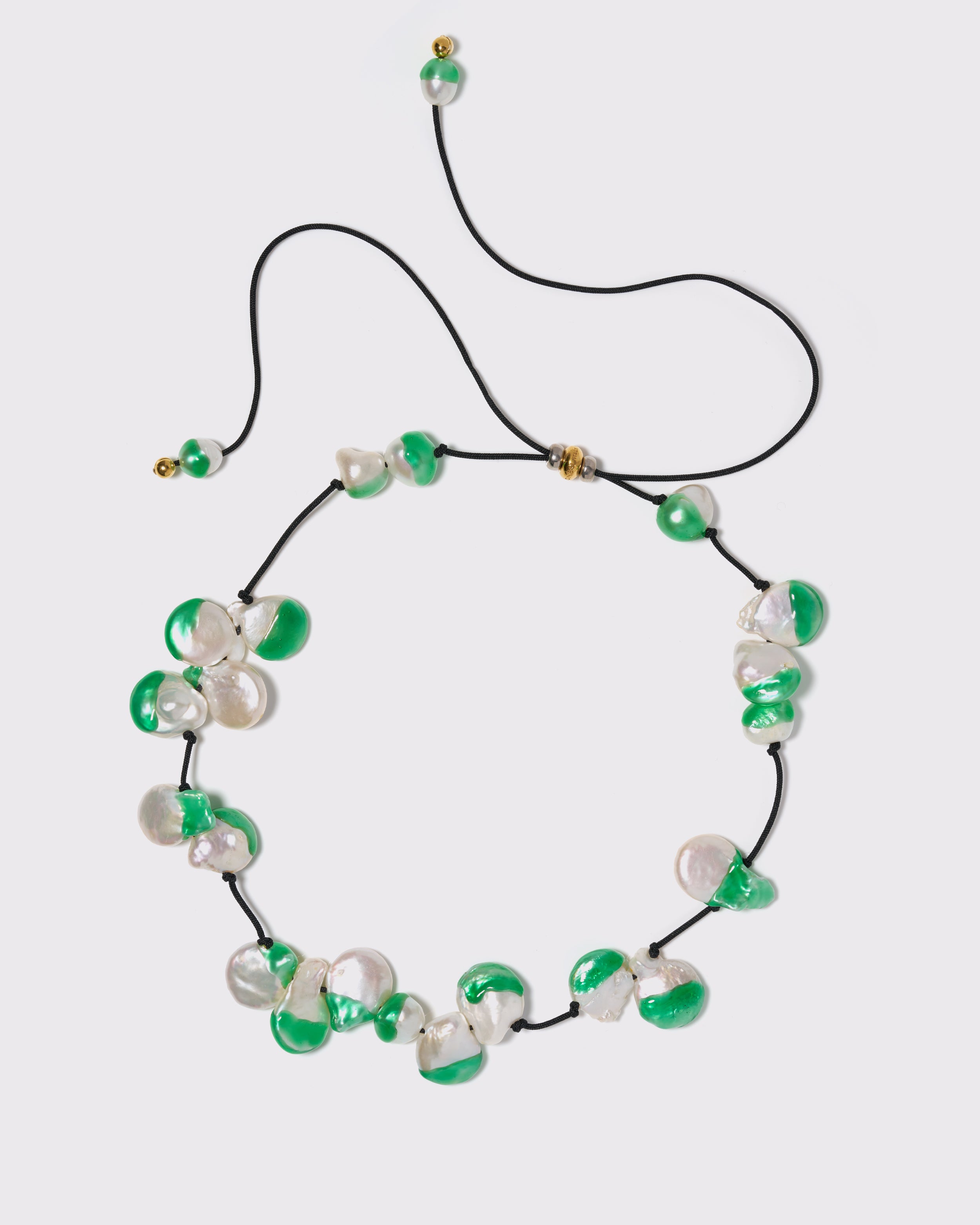 Vacanza Pearl Necklace Green