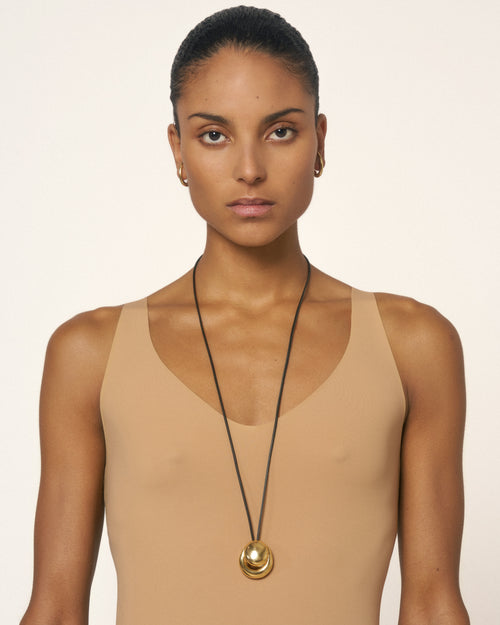 Blow Up Cord Bolo Tie
