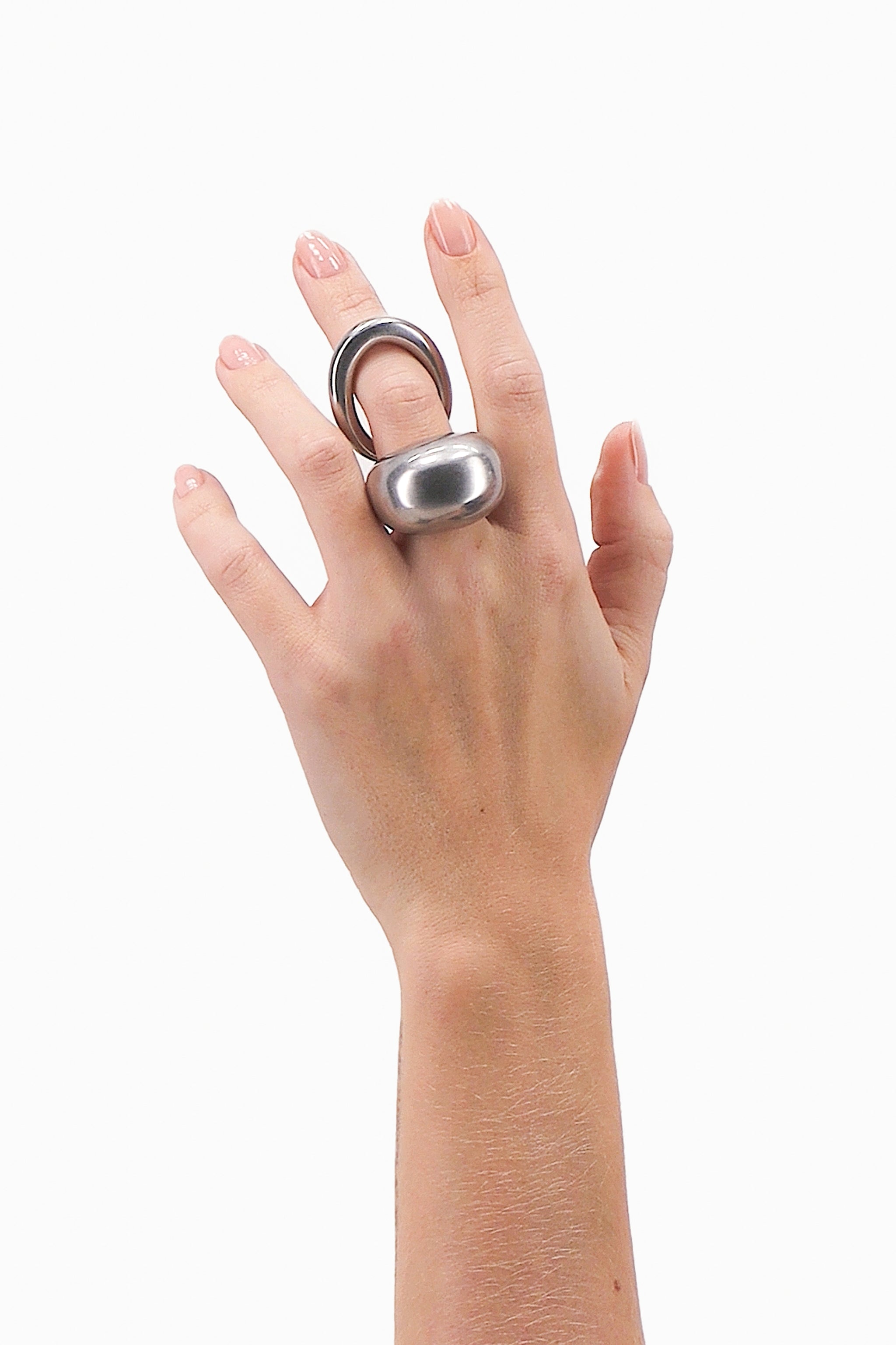 Blow Up Ring Silver