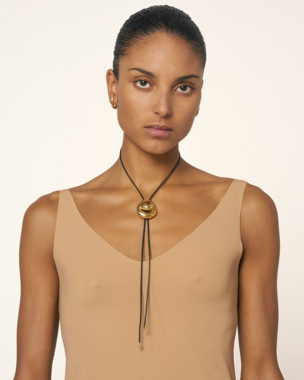Blow Up Cord Bolo Tie