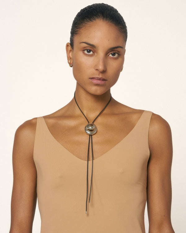 Blow Up Cord Bolo Tie