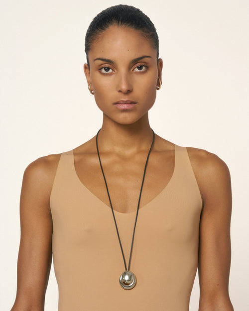 Blow Up Cord Bolo Tie