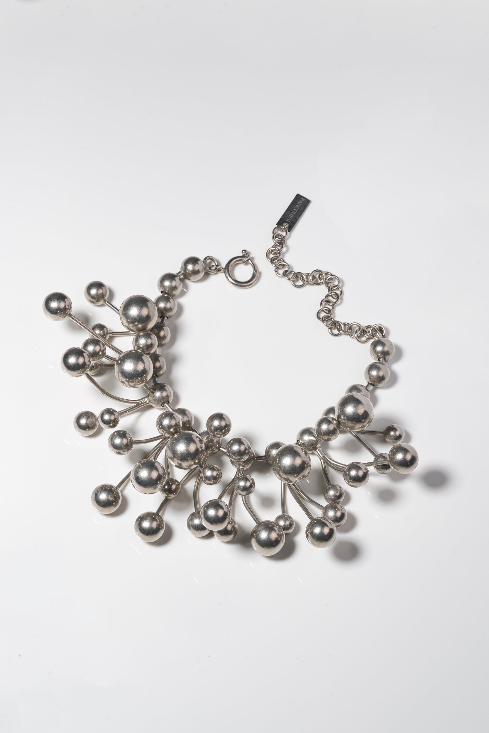 Galax Orbit Necklace Silver